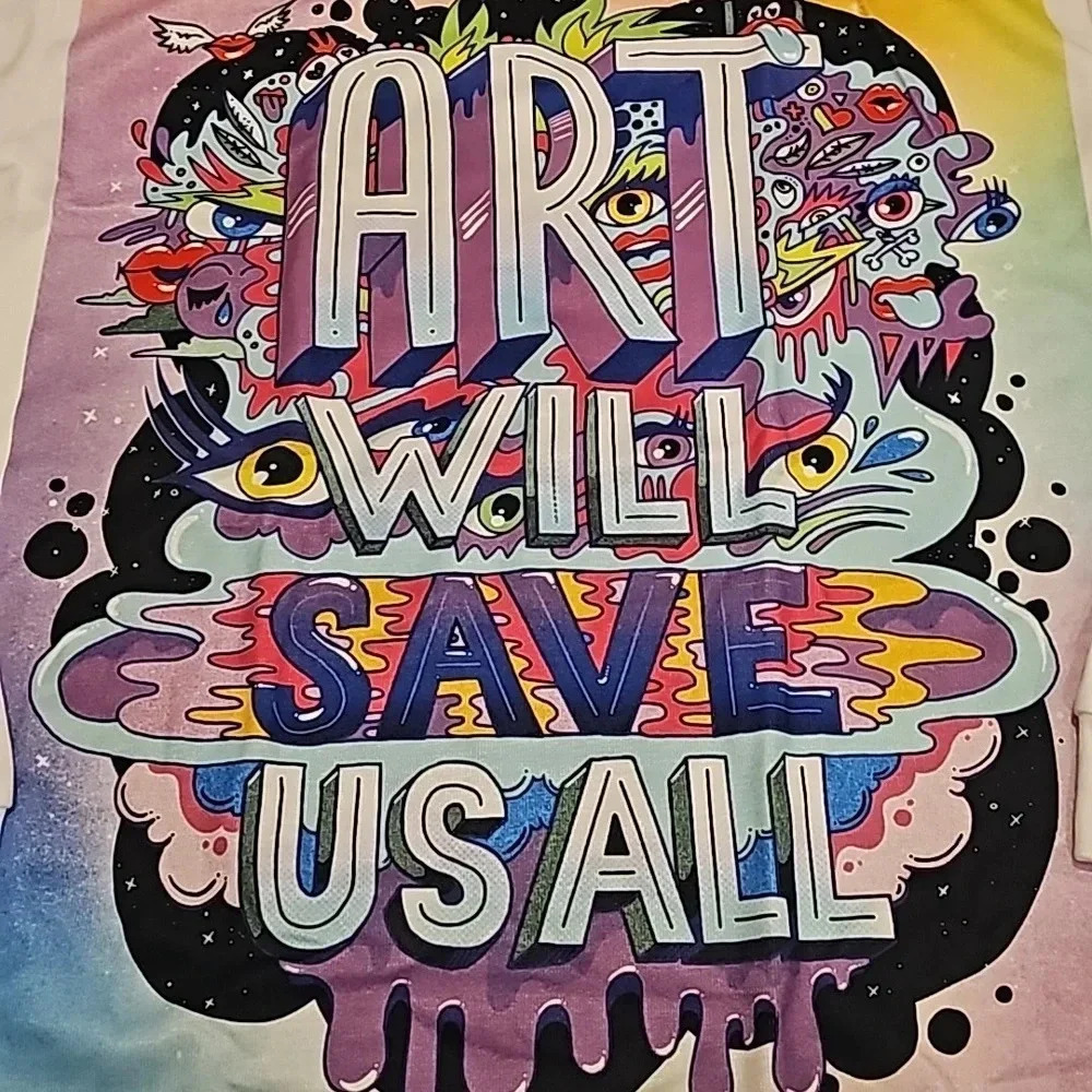Graphic art Unisex Long Sleeve Shirt nwot